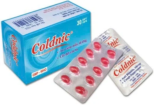 Coldnic nang Nic (H/100v/nang)) – Giải pháp hỗ trợ giảm ho và viêm mũi dị ứng hiệu quả